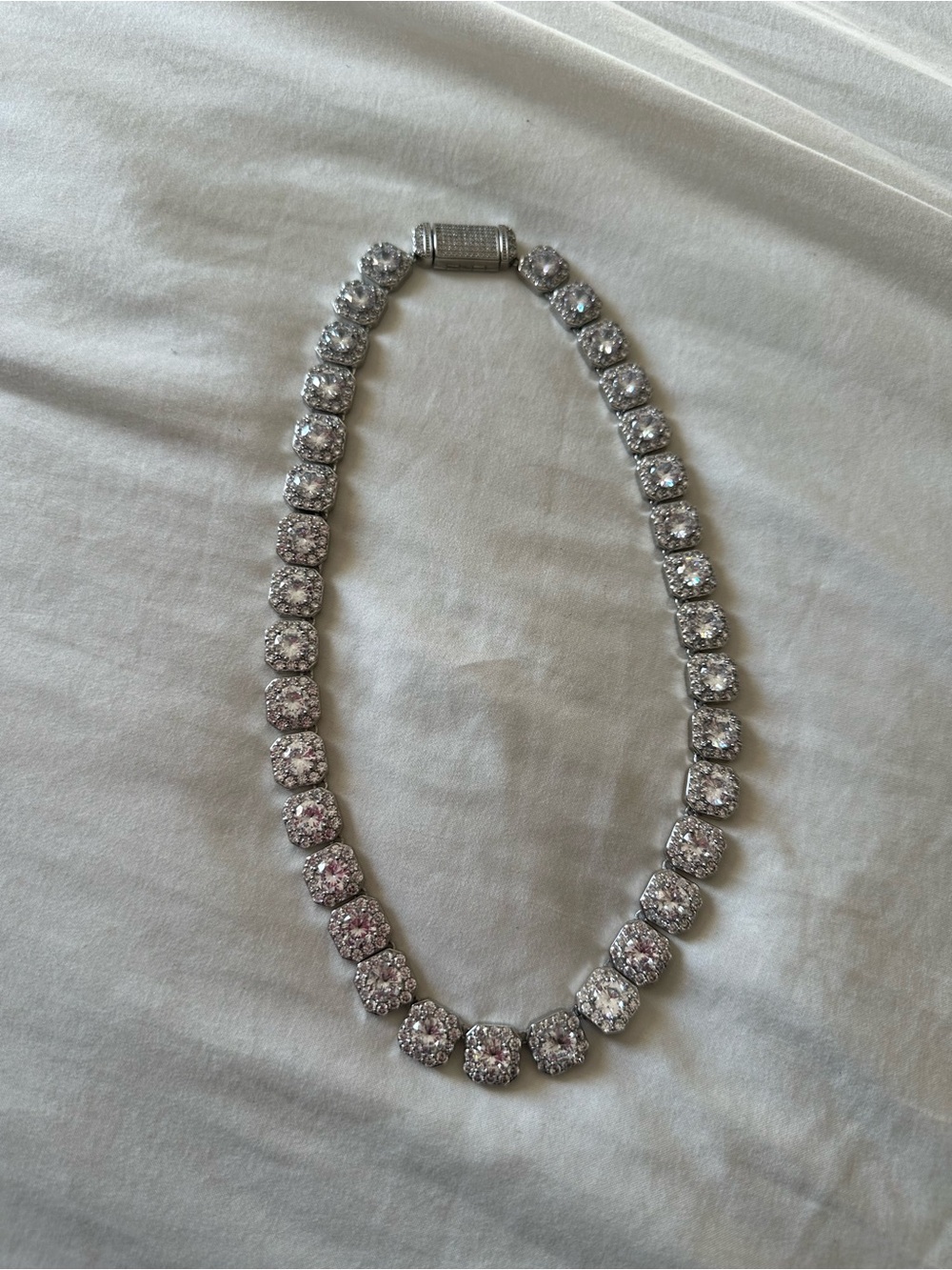 18" Faux Tennis Necklace - Women's Jewelry